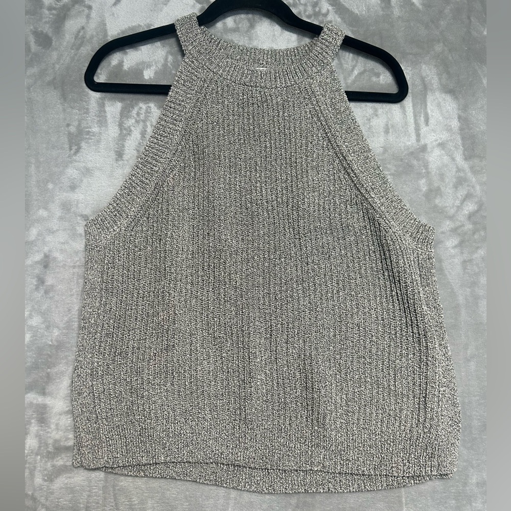 Madewell Valley Sweater Tank Top Women’s Large Gray